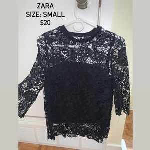 Zara Black Shirt